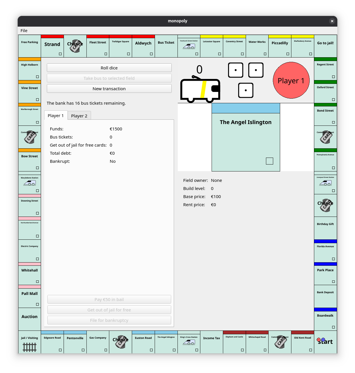 Main Game Window